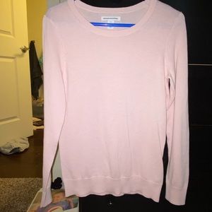 pink sweater